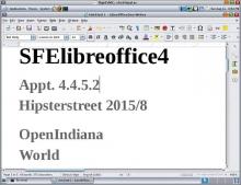 LibreOffice 4.4.5.2 for OpenIndiana Hipster is now in SFE spec-files-extra! Other OS-Distro will follow!
