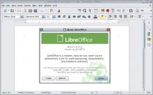 Screenshot of LibreOffice first light on Solaris 11